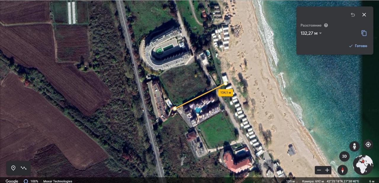 Апартамент На Къмпинг Градина Chernomorets Luaran gambar